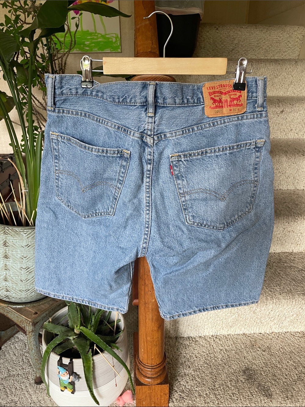Levi's Light Blue Men's Denim Shorts 36